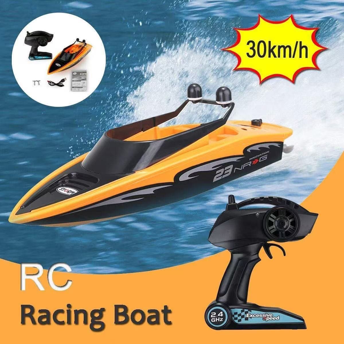 Creat Toys RC Speed Boat 3323 2