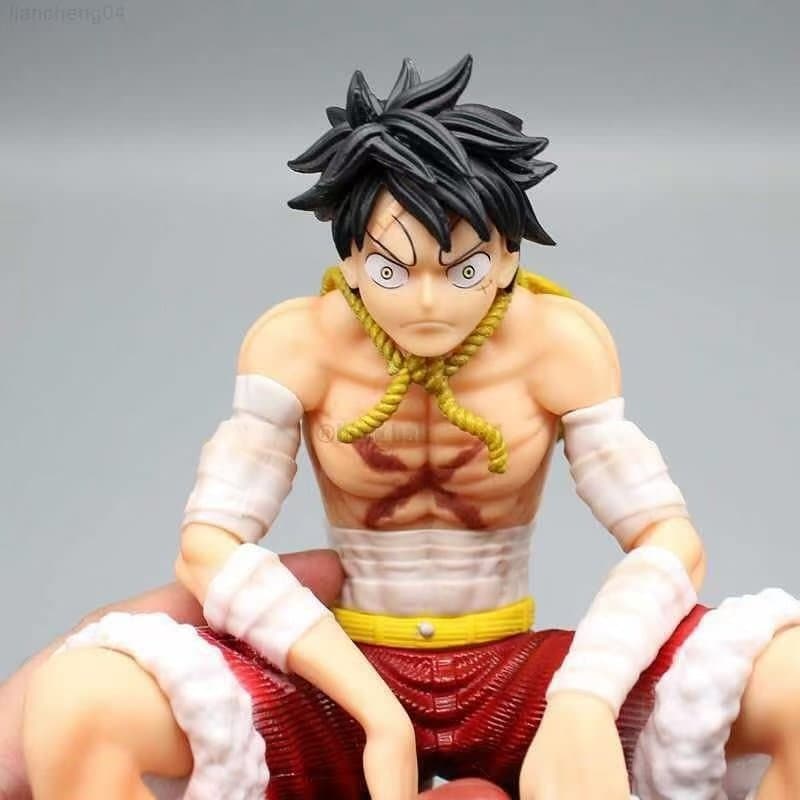 One Piece Monkey D Luffy Eating Meat Figure 3
