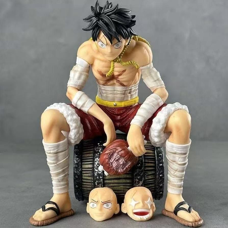 One Piece Monkey D Luffy Eating Meat Figure 2