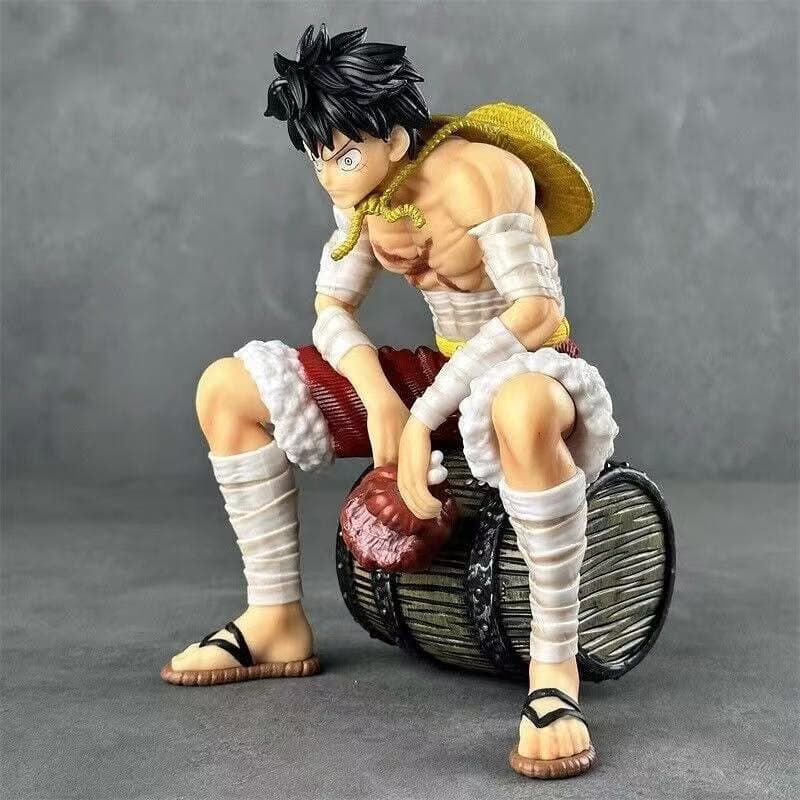 One Piece Monkey D Luffy Eating Meat Figure 4