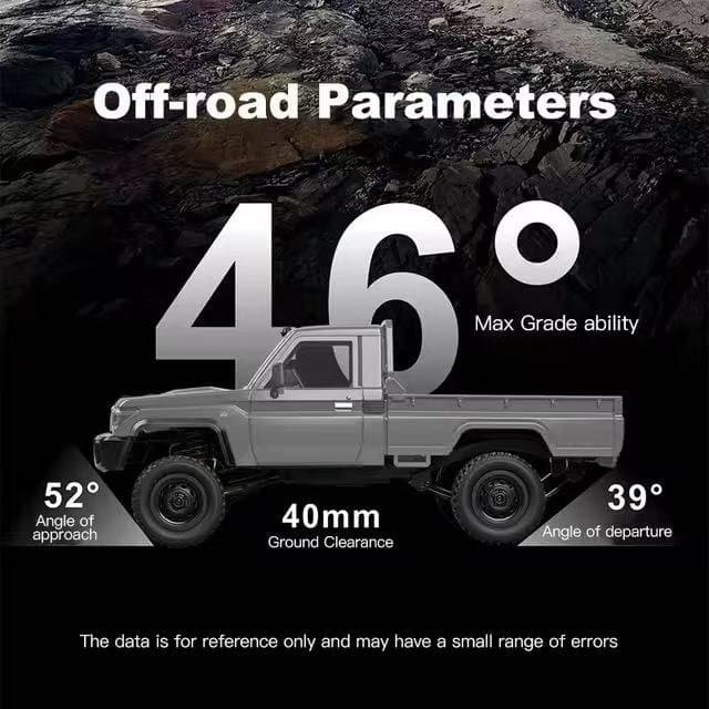 RC MN82 PRO Toyota Licensed Land Cruiser Model 4WD 1/12 4