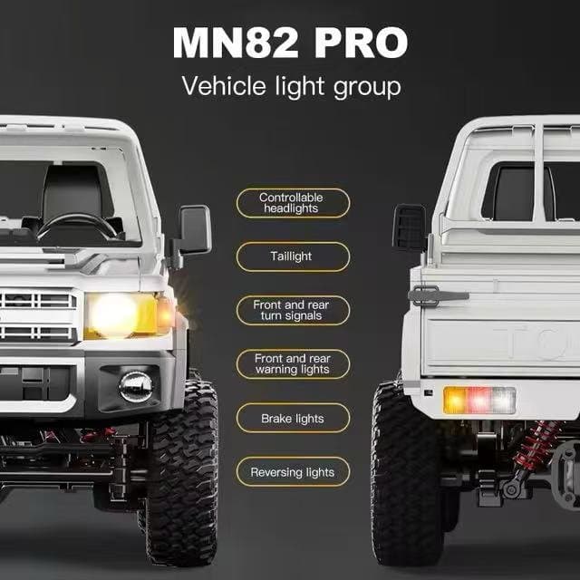RC MN82 PRO Toyota Licensed Land Cruiser Model 4WD 1/12 5