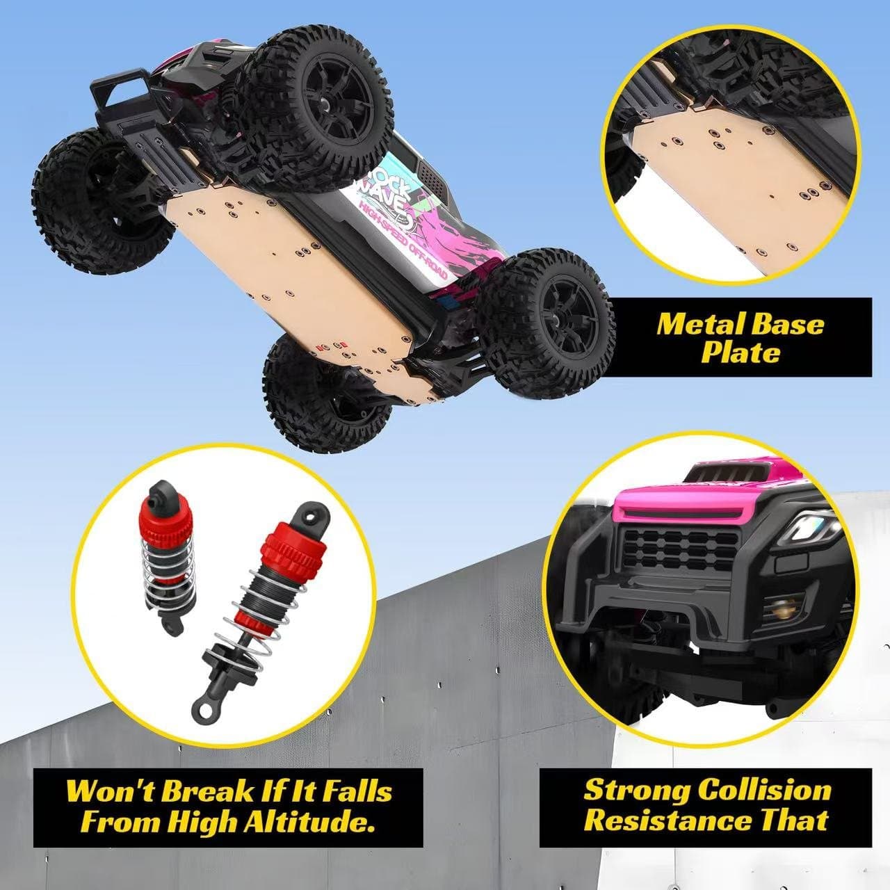 Shock 4WD 1/16 Monster Truck 40KM/H 3