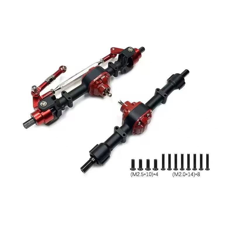 MN82 Metal Axle Front And Rear 1/12 1
