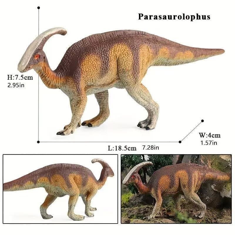 Oenux Parasaurolophus Dinosaur PVC 3
