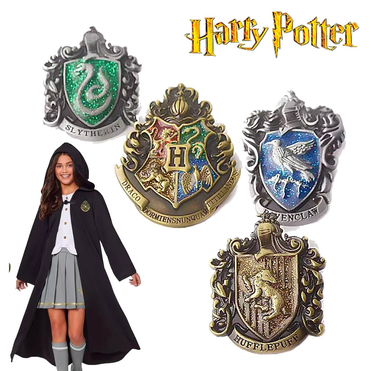 Harry Potter Hogwarts House Pins