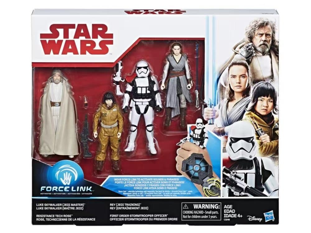 Star Wars: The Last Jedi Force Link Exclusive Four Pack Hasbro 2