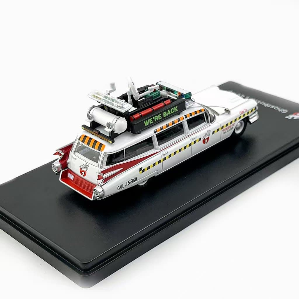 1/64 YS Model YSCMMG Cadillac Miller Meteor Ecto-1 Ghostbusters 2 LHD 3