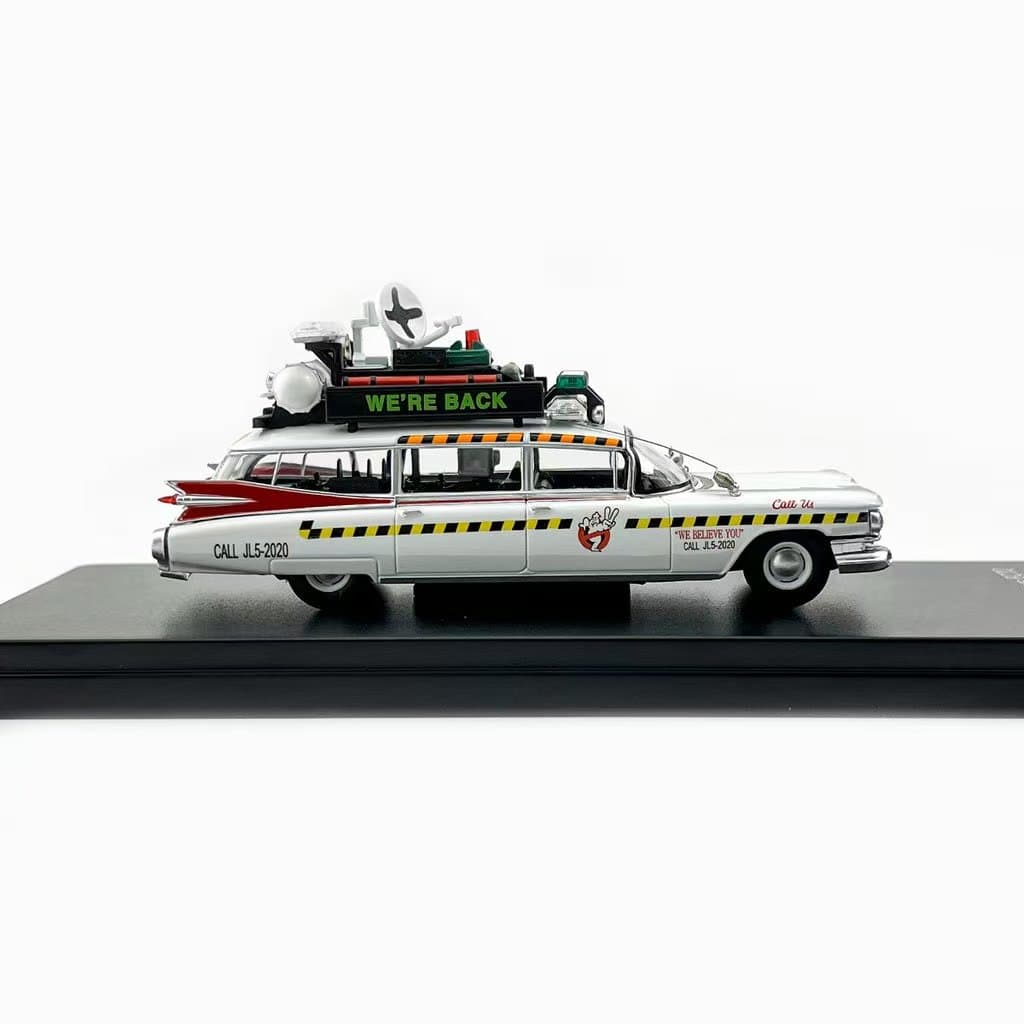 1/64 YS Model YSCMMG Cadillac Miller Meteor Ecto-1 Ghostbusters 2 LHD 4