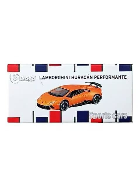 Bburago 1/64 Lamborghini Huracan Performante Orange 4