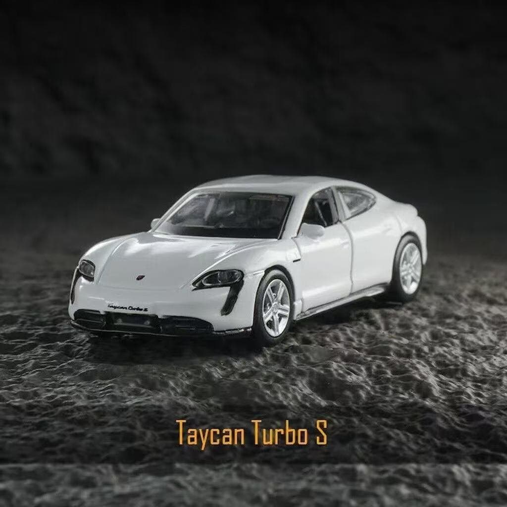 Bburago 1/64 Porsche Taycan Turbo S 4
