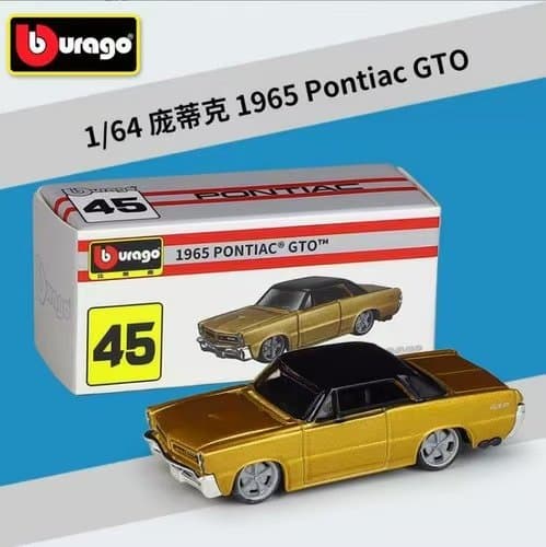 Bburago 1/64 Pontiac GTO 1965 4
