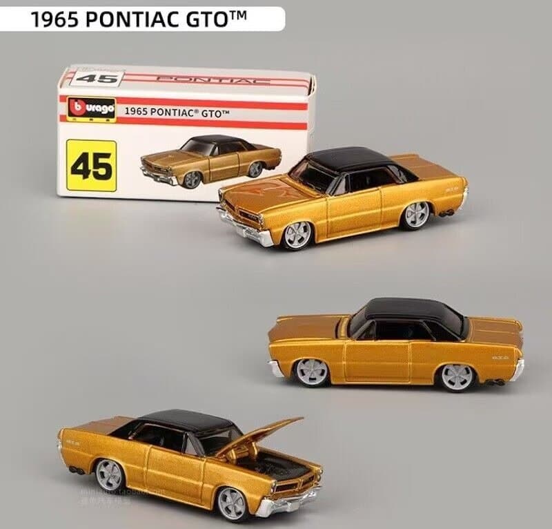 Bburago 1/64 Pontiac GTO 1965 5