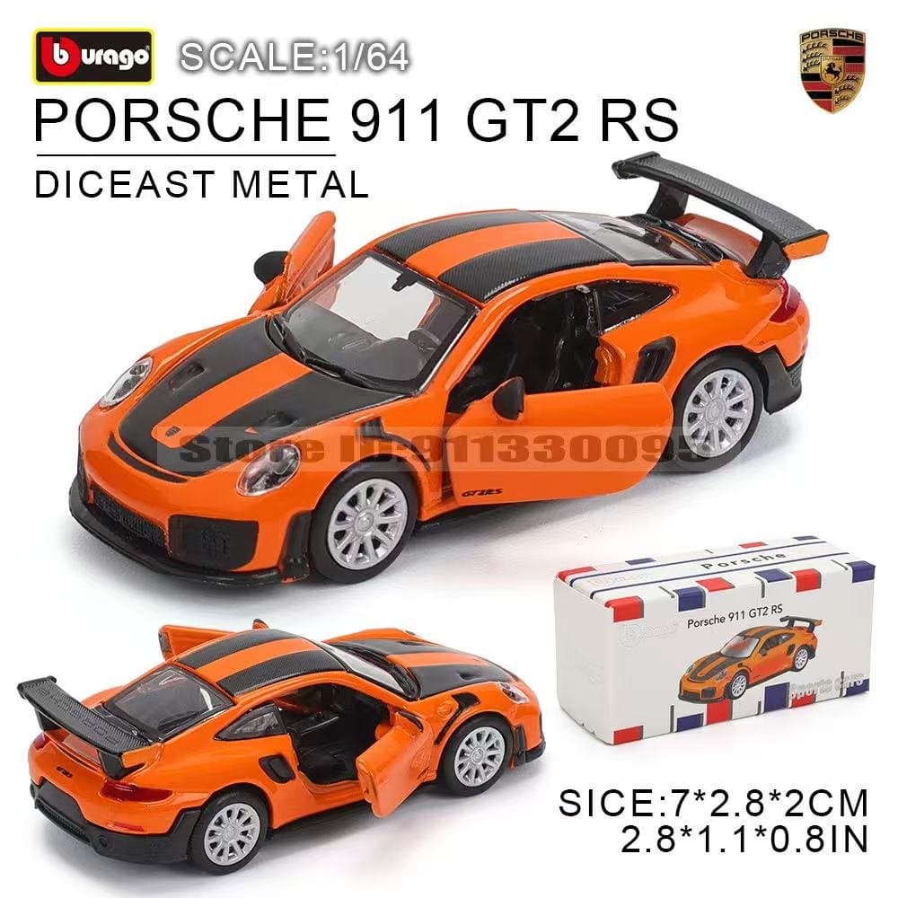 Bburago 1/64 Porsche 911 GT2 RS 4