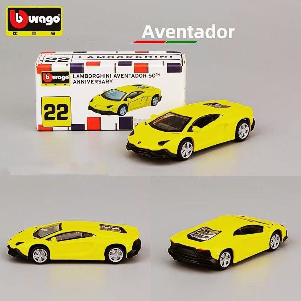 Bburago 1/64 Lamborghini Aventador 50 Anniversary 2
