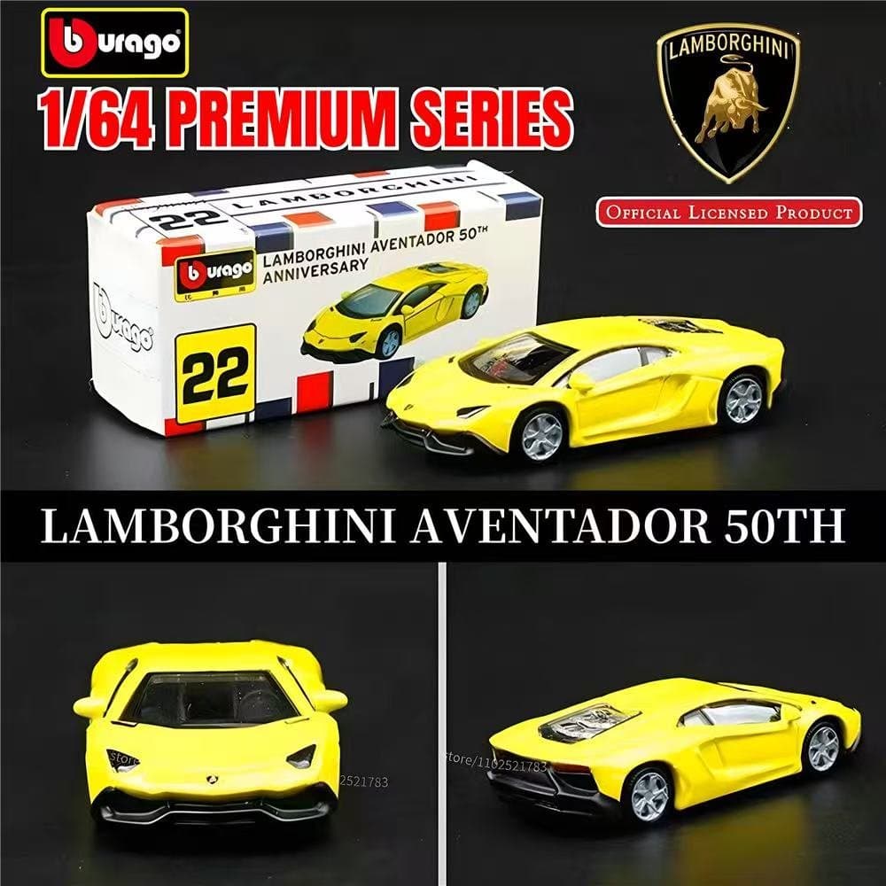 Bburago 1/64 Lamborghini Aventador 50 Anniversary 4