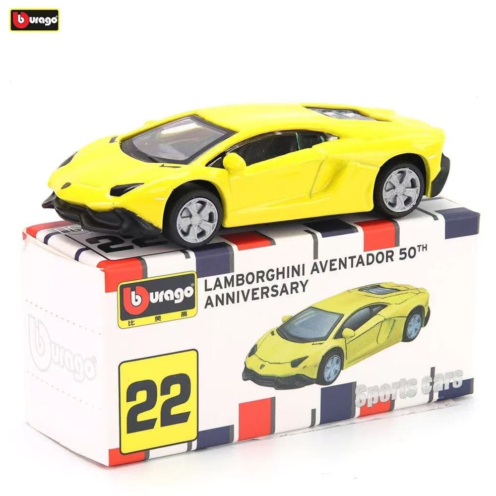 Bburago 1/64 Lamborghini Aventador 50 Anniversary