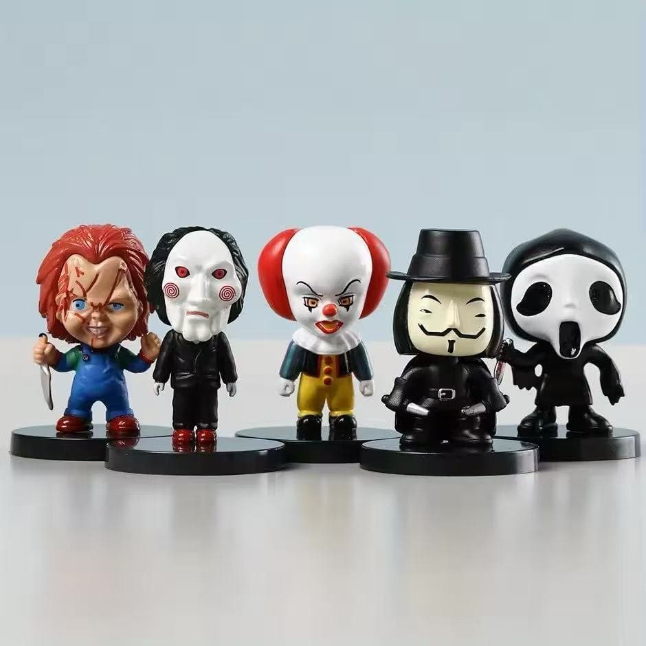 Horror Movie Mini Figures 10 In 1 Pack 5