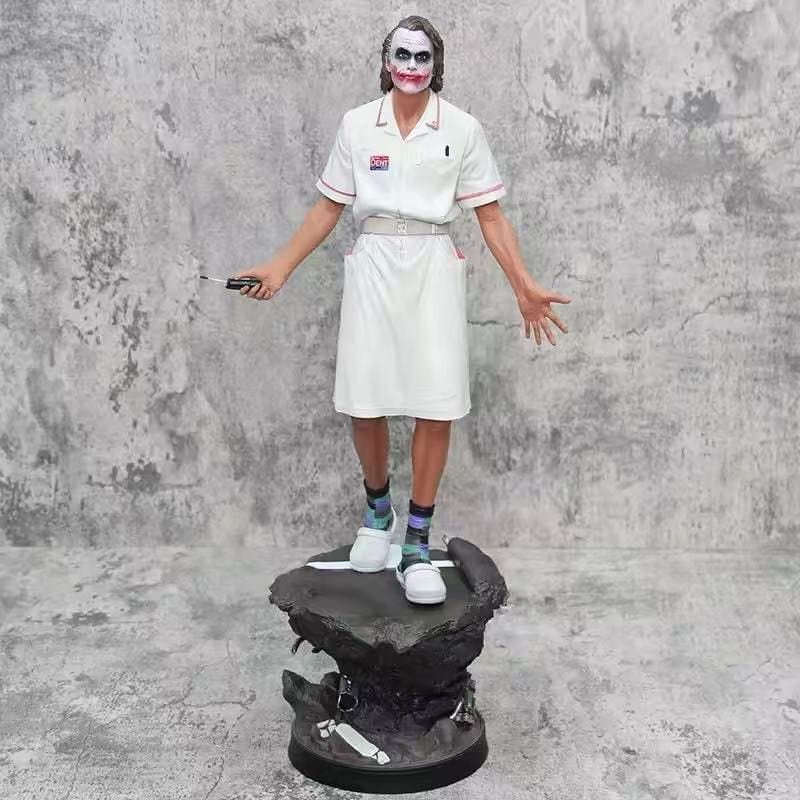Heath Ledger Joker In Nurse Outfit 1/4 Scale Figure 3