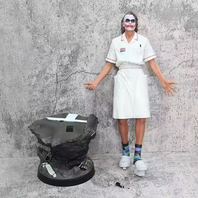 Heath Ledger Joker In Nurse Outfit 1/4 Scale Figure 5