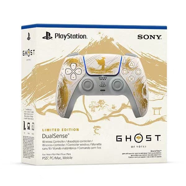 Sony PlayStation 5 DualSense Wireless Controller Ghost of Yotei Gold Limited Edition 5