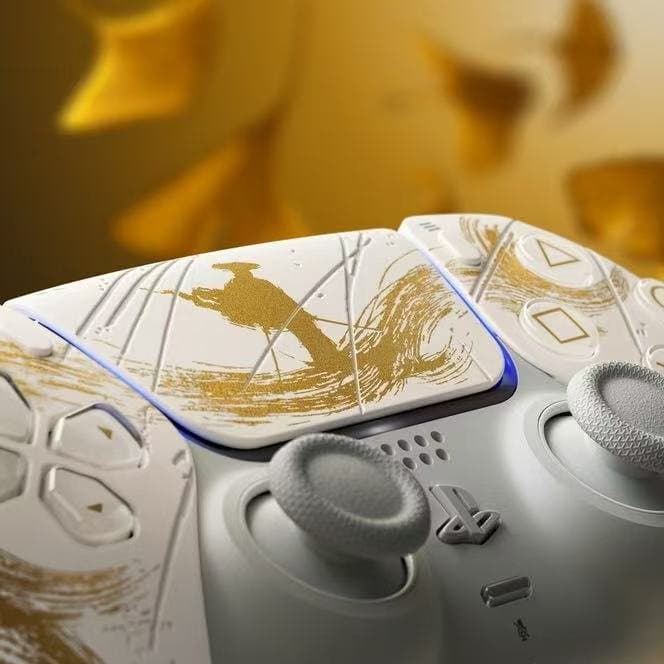 Sony PlayStation 5 DualSense Wireless Controller Ghost of Yotei Gold Limited Edition 6