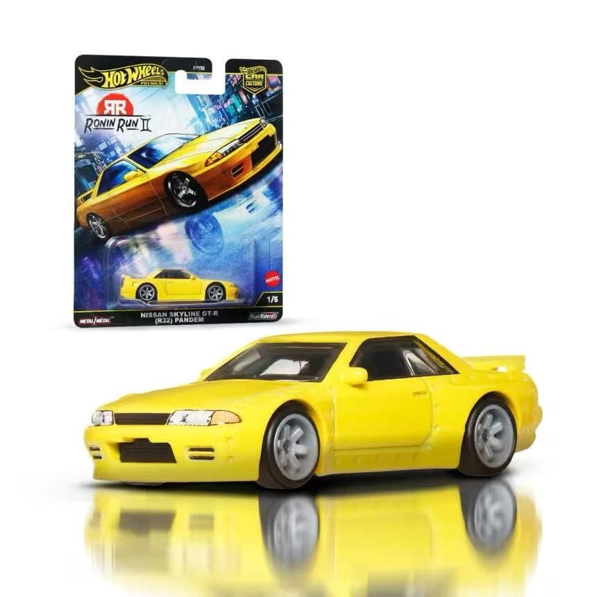 Hot Wheels Premium Car Culture Ronin Run 2 Nissan Skyline R32 Pandem 1:64 Scale 4