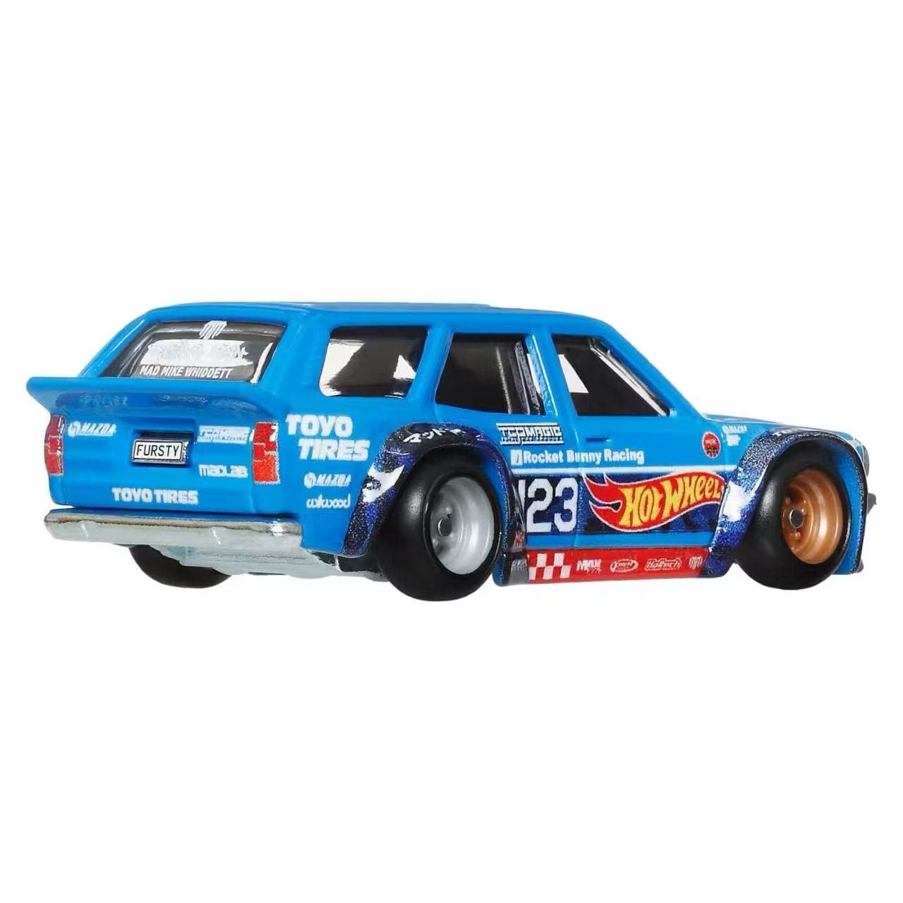 Hot Wheels Premium Car Culture Fast Wagons 2005 Mitsubishi Evo Ix Wagon 1:64 Scale 4