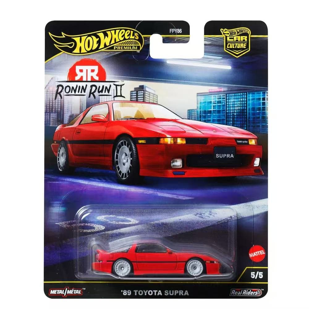 Hot Wheels Premium Car Culture Ronin Run 2 ’89 Toyota Supra 1