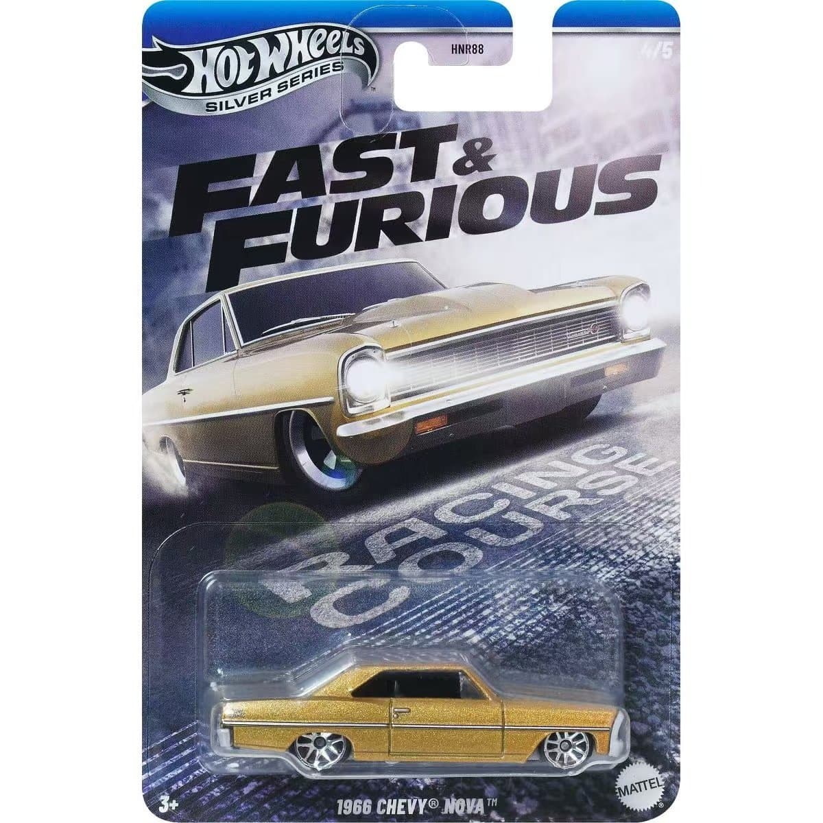 Hot Wheels Silver Series Fast & Furious 1966 Chevy Nova 1