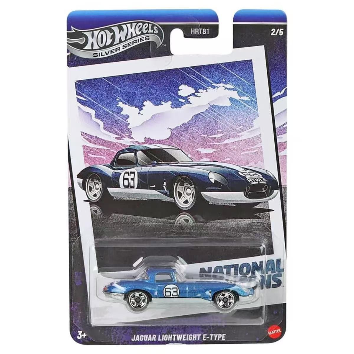 Hot Wheels Silver Series National Icons Jaguar Lightweight E-Type 1