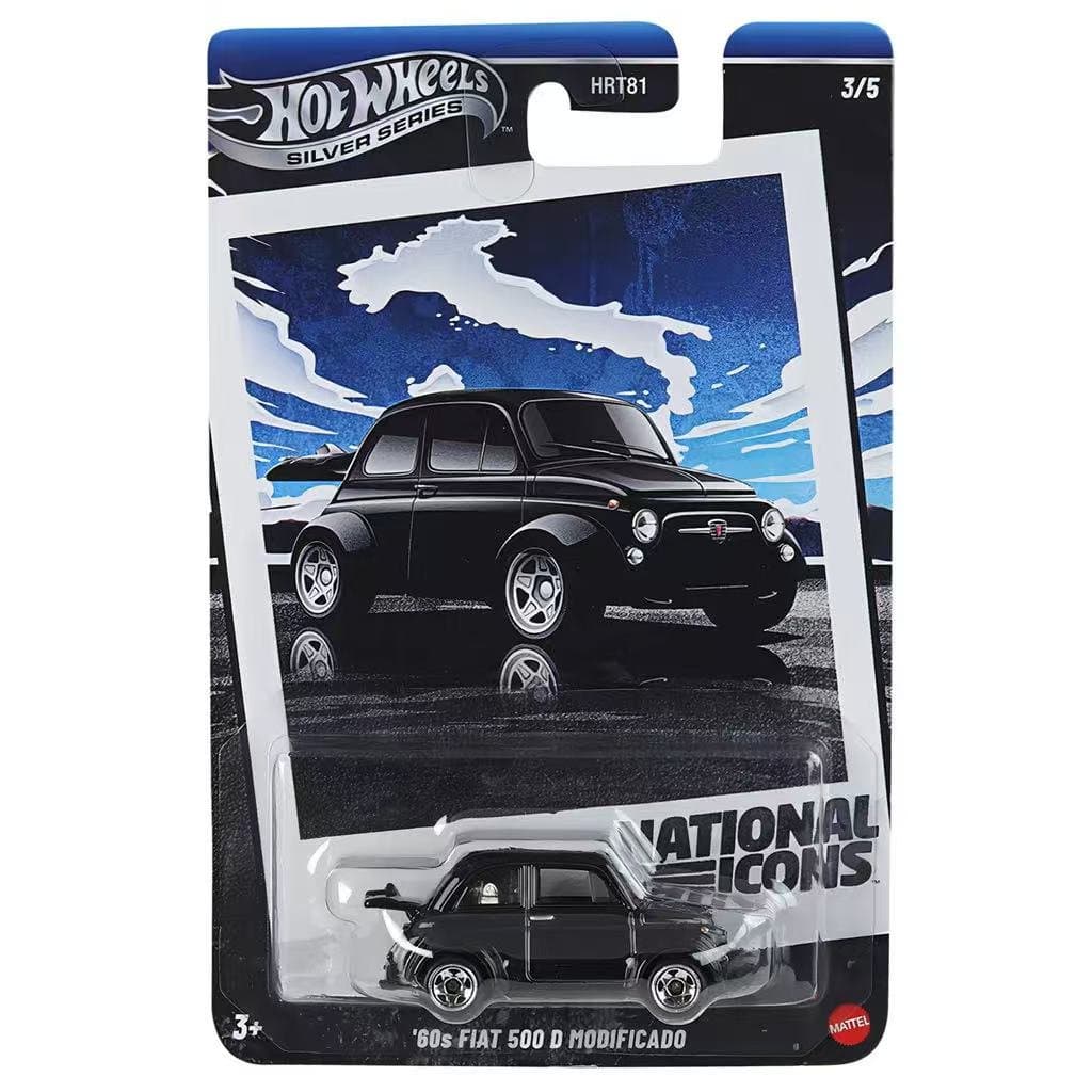 Hot Wheels Silver Series National Icons 60s Fiat 500D Modificado