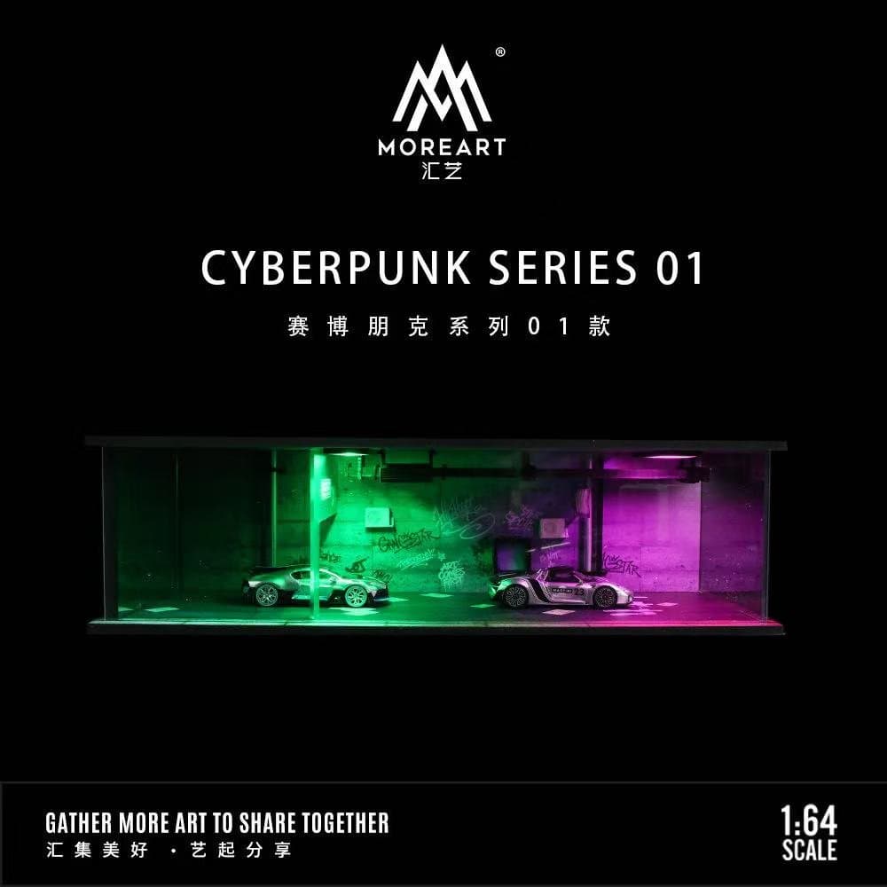 MoreArt Cyberpunk Series 1 With LED Diorama MO914301 2