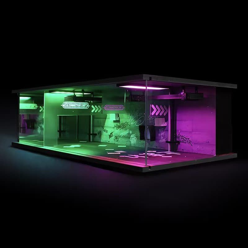 MoreArt Cyberpunk Series 1 With LED Diorama MO914301 5