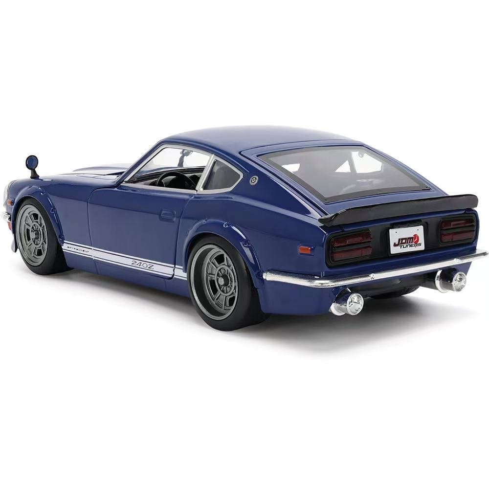 1972 Datsun 240Z Jada Blue JDM 1:24 Scale Diecast 5