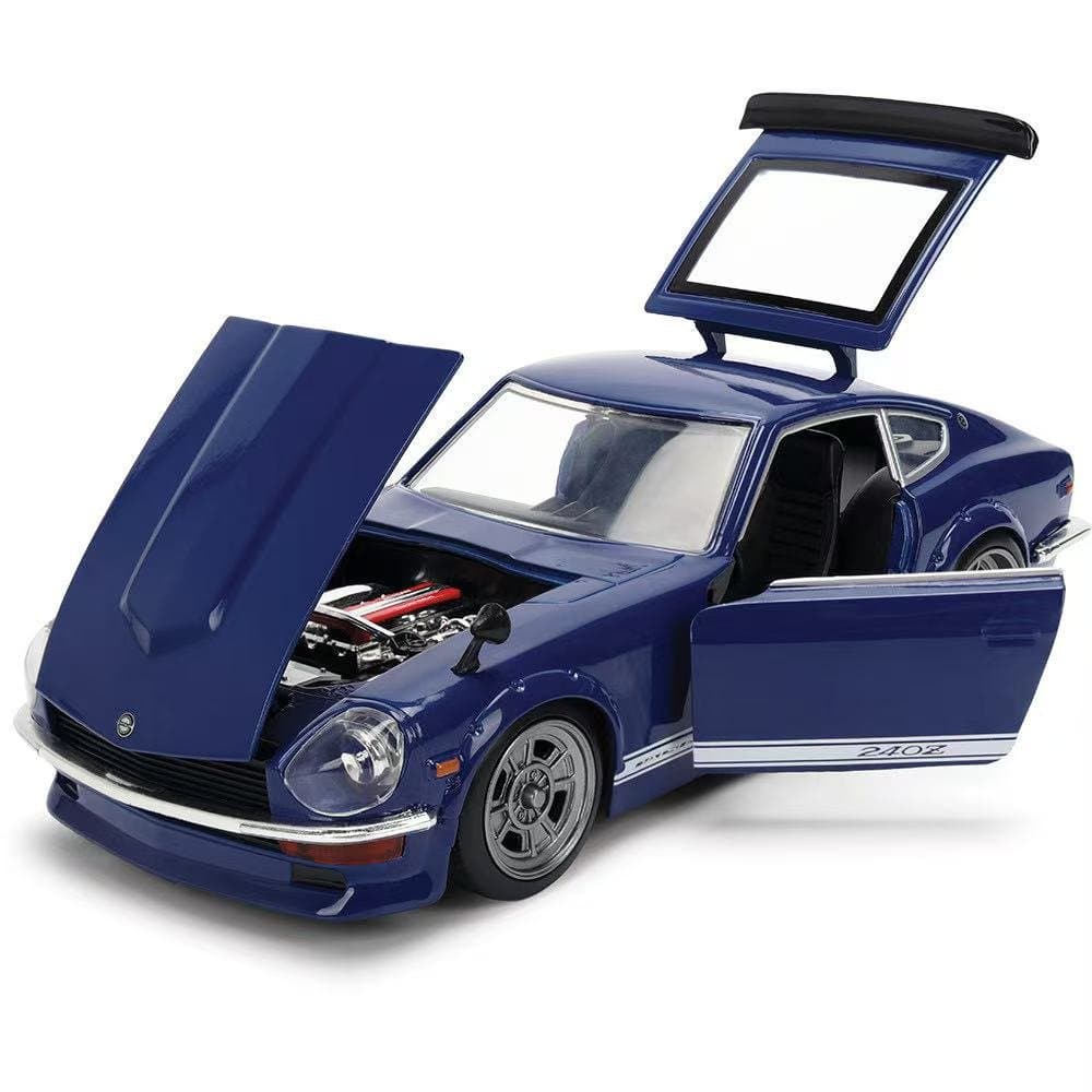 1972 Datsun 240Z Jada Blue JDM 1:24 Scale Diecast 6
