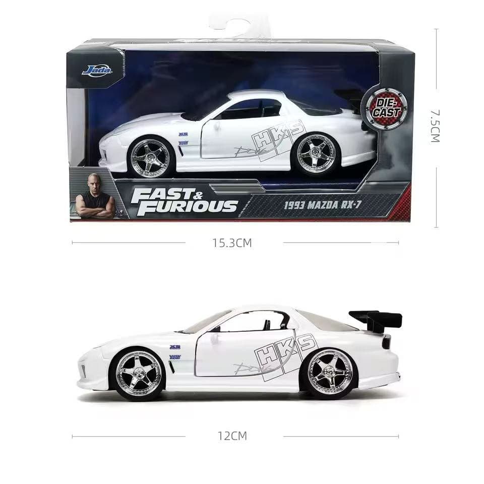 Fast & Furious 1993 Mazda RX-7 Jada 1:32 Diecast 3