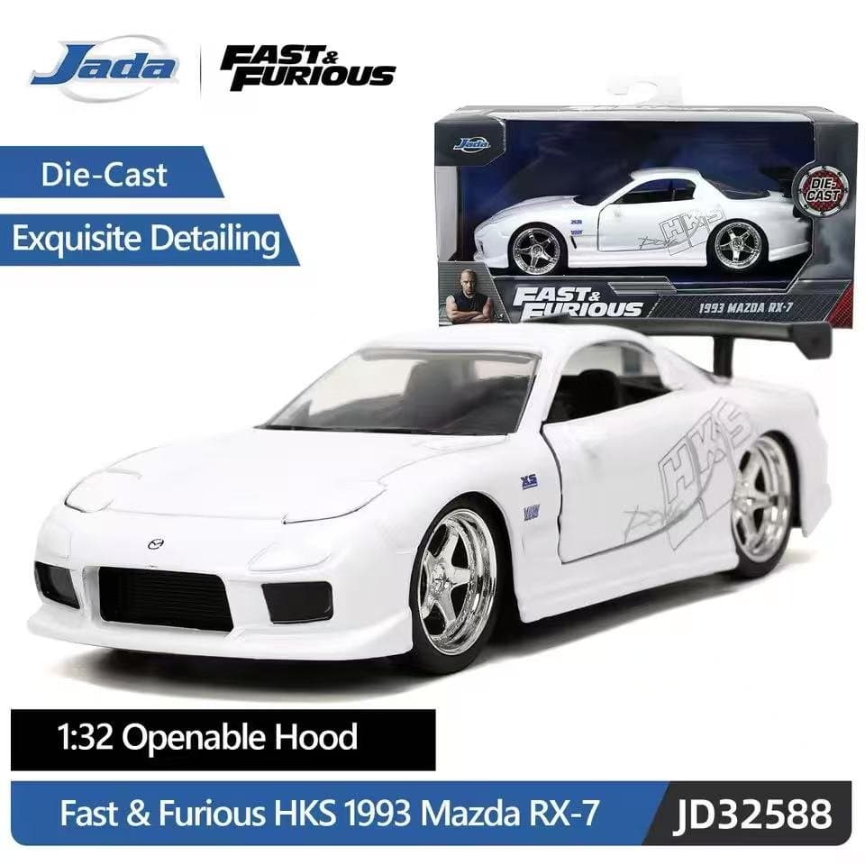 Fast & Furious 1993 Mazda RX-7 Jada 1:32 Diecast 2