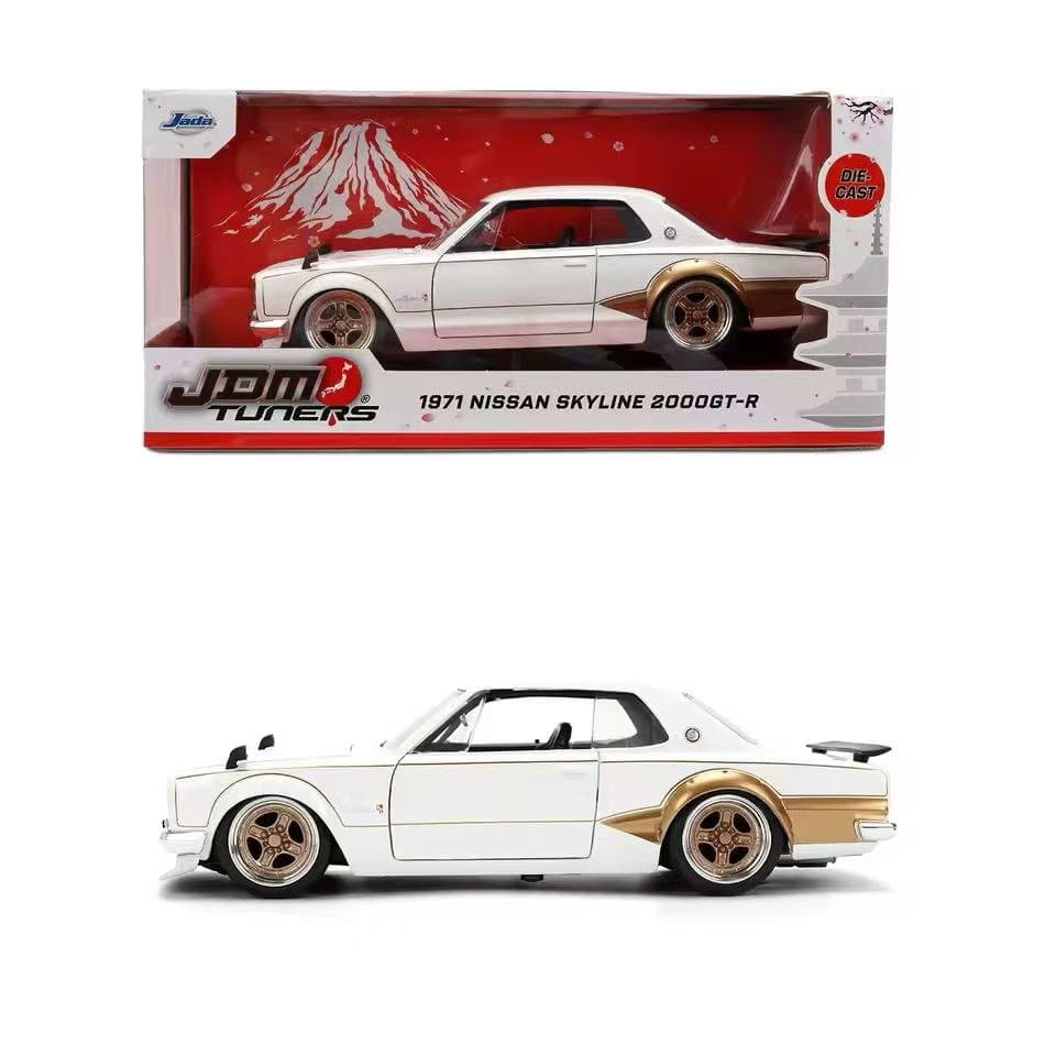1971 Nissan Skyline 2000GT-R Jada JDM 1:24 Scale Diecast 2