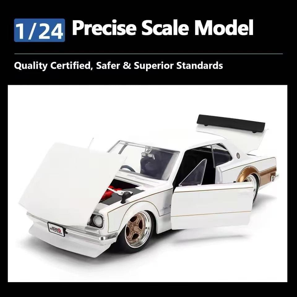 1971 Nissan Skyline 2000GT-R Jada JDM 1:24 Scale Diecast 5