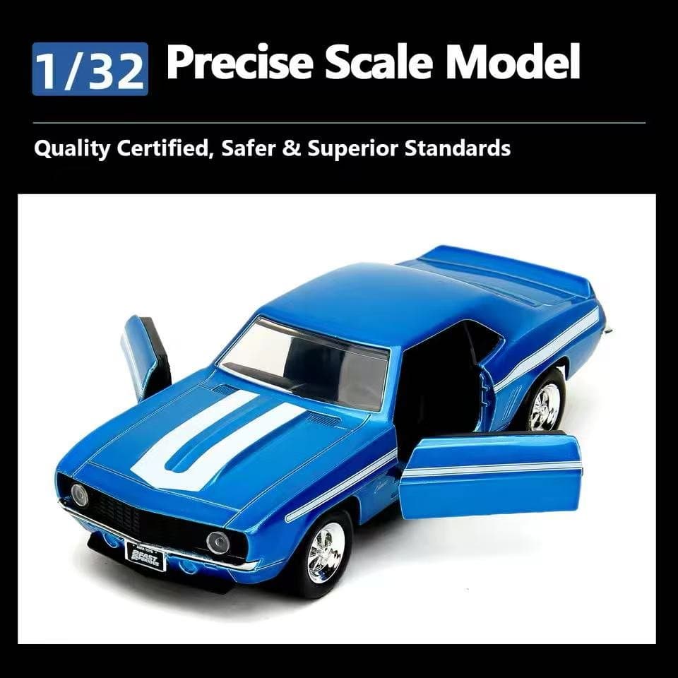 Fast & Furious 1969 Chevrolet Camaro Jada 1:32 Diecast 6
