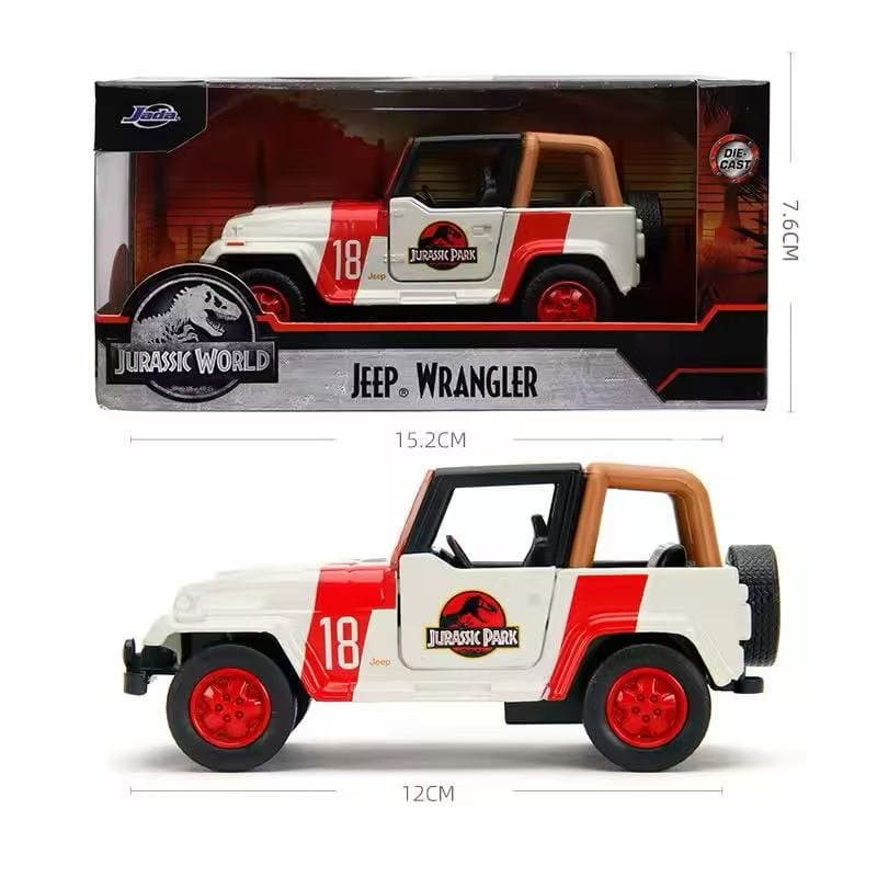 Jurassic World Jeep Wrangler Jada 1:32 Diecast 3