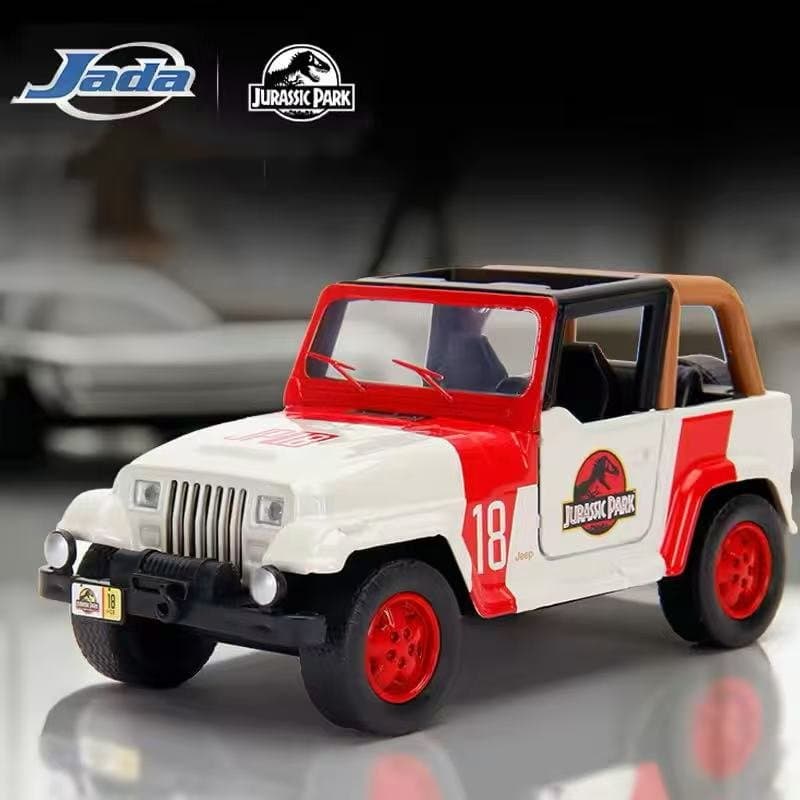 Jurassic World Jeep Wrangler Jada 1:32 Diecast 2