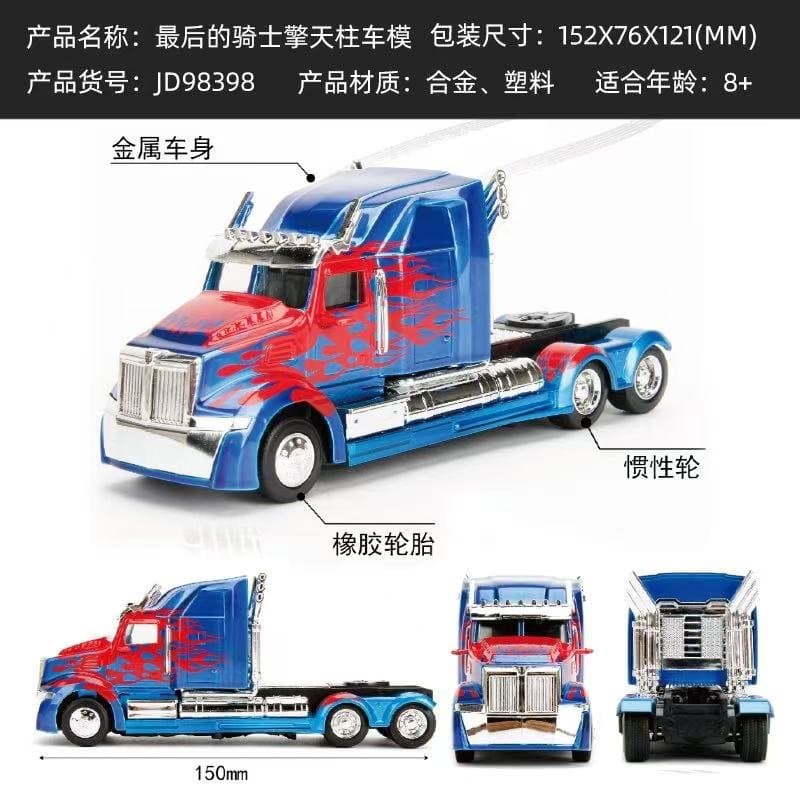 Transformers Optimus Prime WS 5700 XE Jada 1:32 Diecast 3