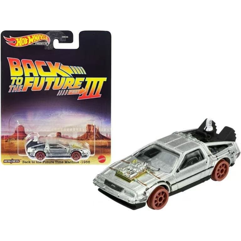 Hot Wheels Premium Pop Culture Back To The Future Time Machine 1955 2