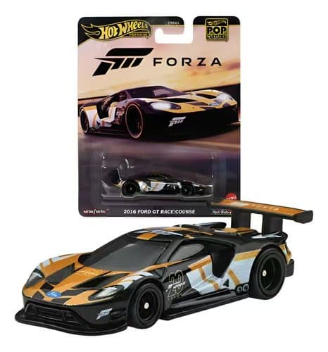 Hot Wheels Premium Pop Culture 2016 Ford GT Race/Course 2