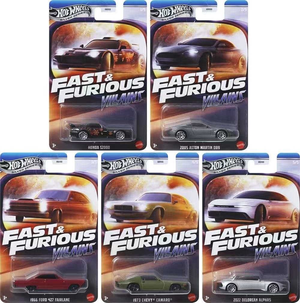 Hot Wheels Silver Series Fast & Furious Villains HNR88 5