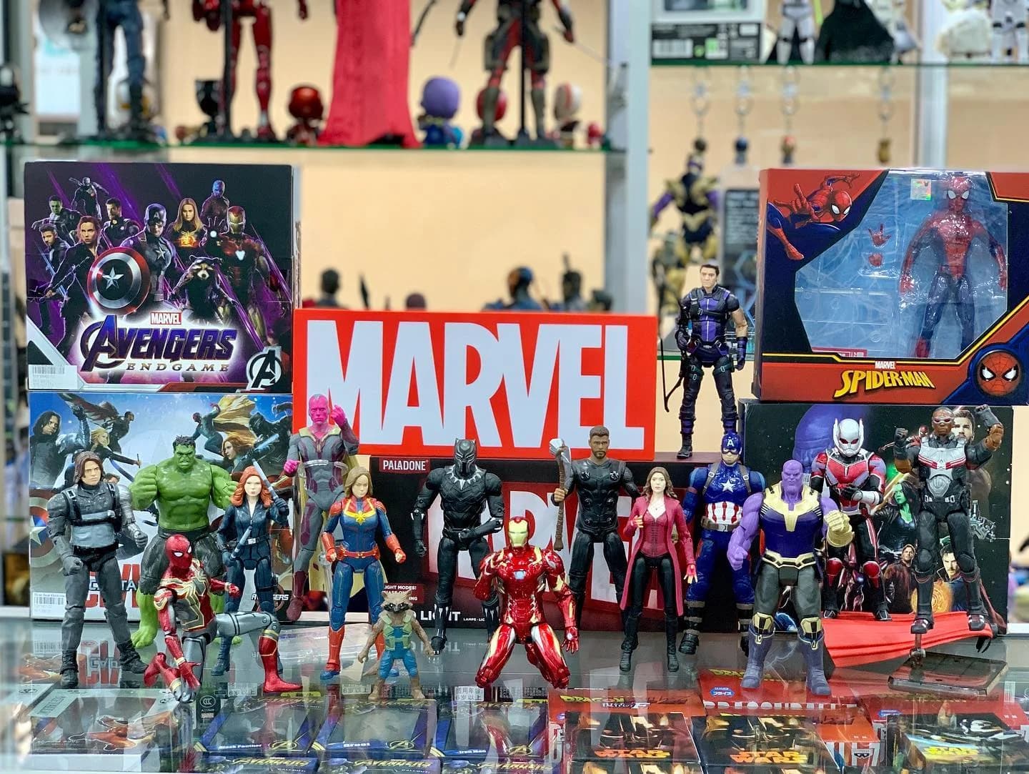 GeegStore collectibles display